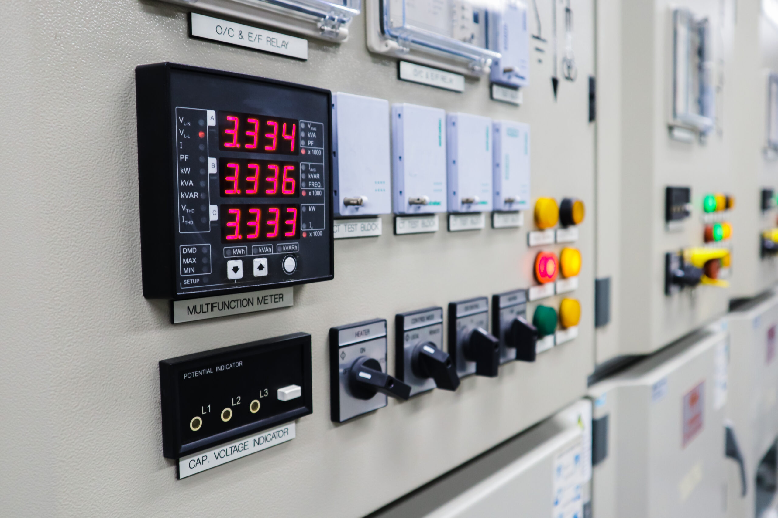 Electricity metering system for multi rise buildings